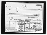Manufacturer's drawing for Beechcraft AT-10 Wichita - Private. Drawing number 106689