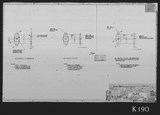 Manufacturer's drawing for Chance Vought F4U Corsair. Drawing number 10446