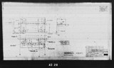 Manufacturer's drawing for North American Aviation B-25 Mitchell Bomber. Drawing number 108-31484