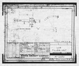 Manufacturer's drawing for Boeing Aircraft Corporation B-17 Flying Fortress. Drawing number 41-2631