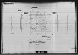 Manufacturer's drawing for North American Aviation B-25 Mitchell Bomber. Drawing number 98-320327