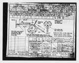 Manufacturer's drawing for Beechcraft AT-10 Wichita - Private. Drawing number 103125