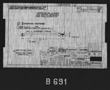 Manufacturer's drawing for North American Aviation B-25 Mitchell Bomber. Drawing number 108-54648