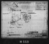 Manufacturer's drawing for North American Aviation B-25 Mitchell Bomber. Drawing number 98-53534