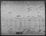 Manufacturer's drawing for Chance Vought F4U Corsair. Drawing number 33109