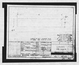 Manufacturer's drawing for Boeing Aircraft Corporation B-17 Flying Fortress. Drawing number 41-414