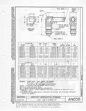 Manufacturer's drawing for Generic Parts - Aviation General Manuals. Drawing number AN838