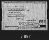 Manufacturer's drawing for North American Aviation B-25 Mitchell Bomber. Drawing number 108-313138