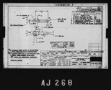 Manufacturer's drawing for North American Aviation B-25 Mitchell Bomber. Drawing number 108-631121