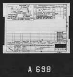 Manufacturer's drawing for North American Aviation B-25 Mitchell Bomber. Drawing number 62B-51904