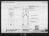 Manufacturer's drawing for North American Aviation B-25 Mitchell Bomber. Drawing number 108-33435
