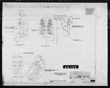 Manufacturer's drawing for North American Aviation B-25 Mitchell Bomber. Drawing number 98-42254