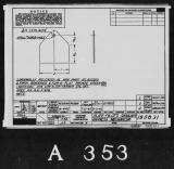 Manufacturer's drawing for Lockheed Corporation P-38 Lightning. Drawing number 195831