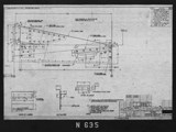 Manufacturer's drawing for North American Aviation B-25 Mitchell Bomber. Drawing number 108-315447
