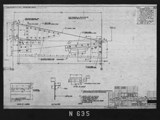 Manufacturer's drawing for North American Aviation B-25 Mitchell Bomber. Drawing number 108-315447