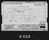 Manufacturer's drawing for North American Aviation B-25 Mitchell Bomber. Drawing number 98-73580
