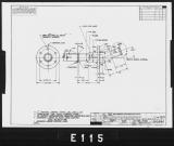 Manufacturer's drawing for Lockheed Corporation P-38 Lightning. Drawing number 203585