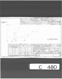 Manufacturer's drawing for Bell Aircraft P-39 Airacobra. Drawing number 33-733-019