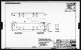 Manufacturer's drawing for North American Aviation B-25 Mitchell Bomber. Drawing number 98-72111