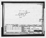 Manufacturer's drawing for Boeing Aircraft Corporation B-17 Flying Fortress. Drawing number 1-17597