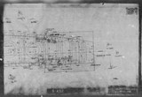 Manufacturer's drawing for North American Aviation B-25 Mitchell Bomber. Drawing number 108-123050