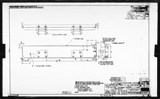 Manufacturer's drawing for North American Aviation B-25 Mitchell Bomber. Drawing number 98-72110