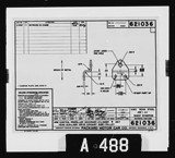 Manufacturer's drawing for Packard Packard Merlin V-1650. Drawing number 621036