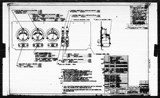 Manufacturer's drawing for North American Aviation B-25 Mitchell Bomber. Drawing number 98-54068