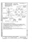 Manufacturer's drawing for Generic Parts - Aviation General Manuals. Drawing number AND10261