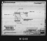 Manufacturer's drawing for North American Aviation B-25 Mitchell Bomber. Drawing number 98-58181