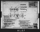 Manufacturer's drawing for North American Aviation B-25 Mitchell Bomber. Drawing number 98-517030