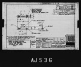 Manufacturer's drawing for North American Aviation B-25 Mitchell Bomber. Drawing number 62b-310652