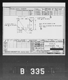 Manufacturer's drawing for Boeing Aircraft Corporation B-17 Flying Fortress. Drawing number 1-20360