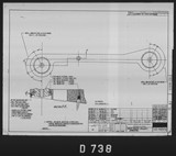 Manufacturer's drawing for North American Aviation P-51 Mustang. Drawing number 102-46026