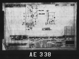 Manufacturer's drawing for North American Aviation B-25 Mitchell Bomber. Drawing number 108-54340