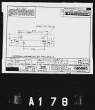 Manufacturer's drawing for Lockheed Corporation P-38 Lightning. Drawing number 196695