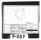 Manufacturer's drawing for Boeing Aircraft Corporation B-17 Flying Fortress. Drawing number 21-6911