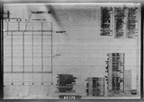 Manufacturer's drawing for North American Aviation B-25 Mitchell Bomber. Drawing number 98-71051