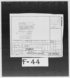 Manufacturer's drawing for Chance Vought F4U Corsair. Drawing number 34064