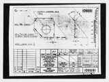 Manufacturer's drawing for Beechcraft AT-10 Wichita - Private. Drawing number 106681