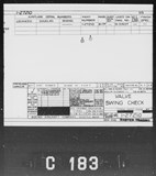 Manufacturer's drawing for Boeing Aircraft Corporation B-17 Flying Fortress. Drawing number 1-27210