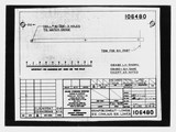 Manufacturer's drawing for Beechcraft AT-10 Wichita - Private. Drawing number 106480