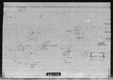 Manufacturer's drawing for North American Aviation B-25 Mitchell Bomber. Drawing number 98-53460