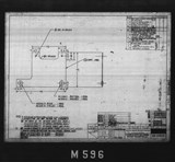 Manufacturer's drawing for North American Aviation B-25 Mitchell Bomber. Drawing number 98-54066