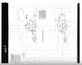 Manufacturer's drawing for Lockheed Corporation P-38 Lightning. Drawing number 196447