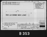 Manufacturer's drawing for North American Aviation P-51 Mustang. Drawing number 102-63100