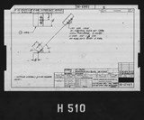 Manufacturer's drawing for North American Aviation B-25 Mitchell Bomber. Drawing number 98-62483