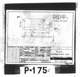 Manufacturer's drawing for Boeing Aircraft Corporation B-17 Flying Fortress. Drawing number 21-6532