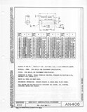 Manufacturer's drawing for Generic Parts - Aviation General Manuals. Drawing number AN406
