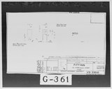 Manufacturer's drawing for Chance Vought F4U Corsair. Drawing number 33010